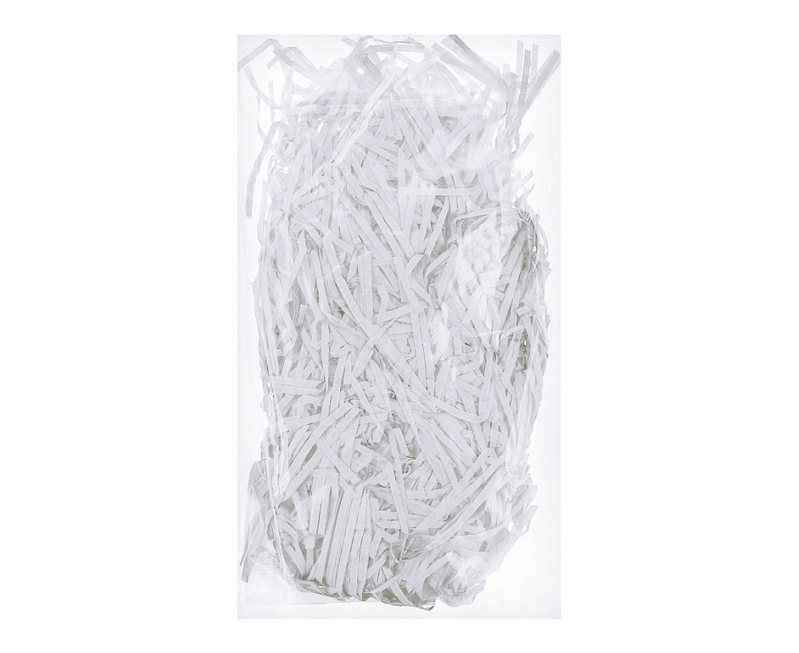 Tissue paper shred deco 30g, white