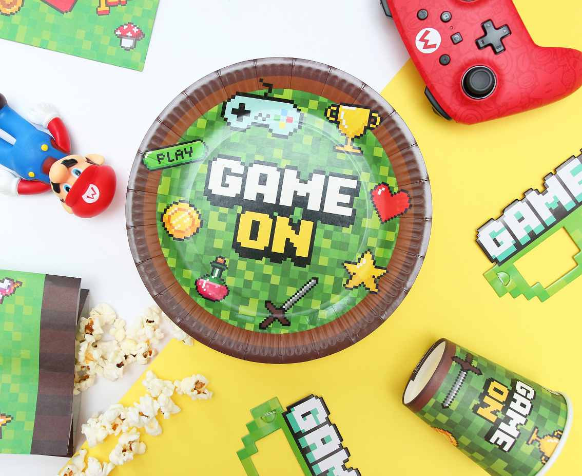 Paper cups Game On, 250 ml, 6 pcs.