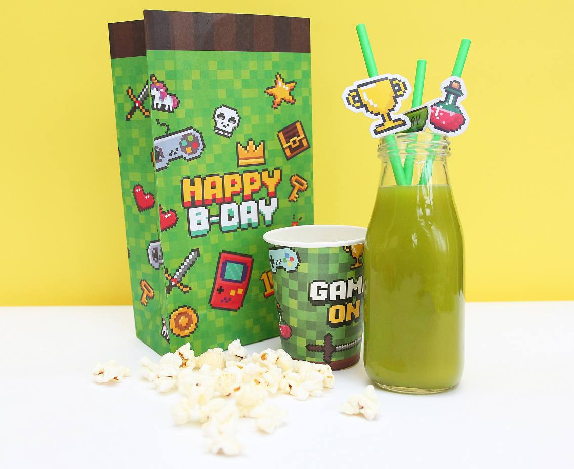 Paper cups Game On, 250 ml, 6 pcs.