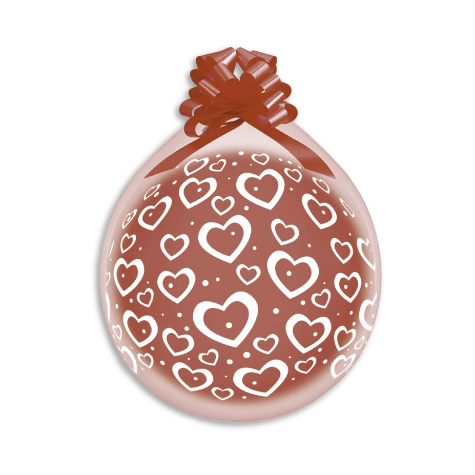 Balloons Gemar 8", pastel stuff hearts, 25pcs