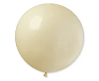 Balloons Gemar, ball pastel 0.80m ivory, 1pc