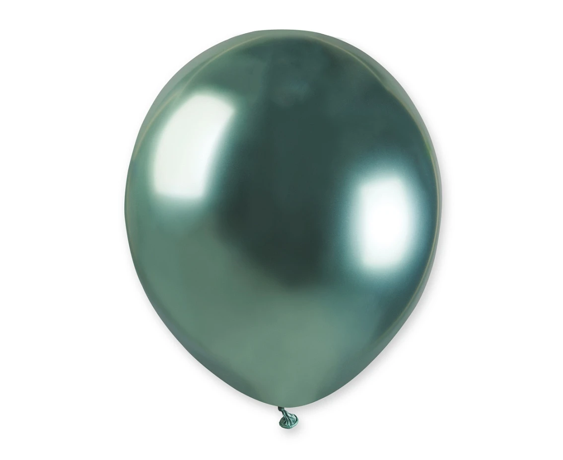 Balloons Gemar 5", shiny green, 100pcs