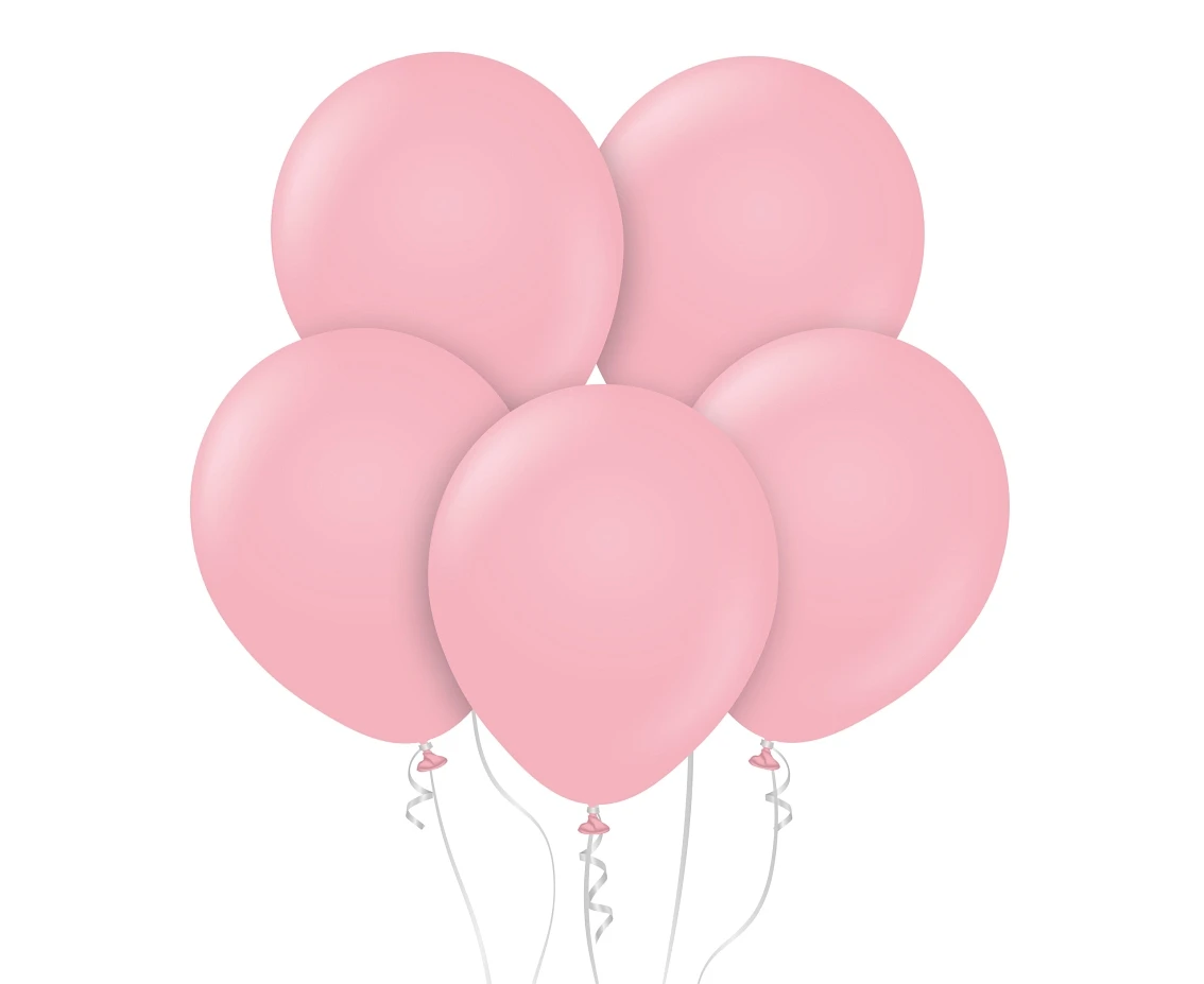 Balloons B&C 12", pastel flamingo pink, 50pcs