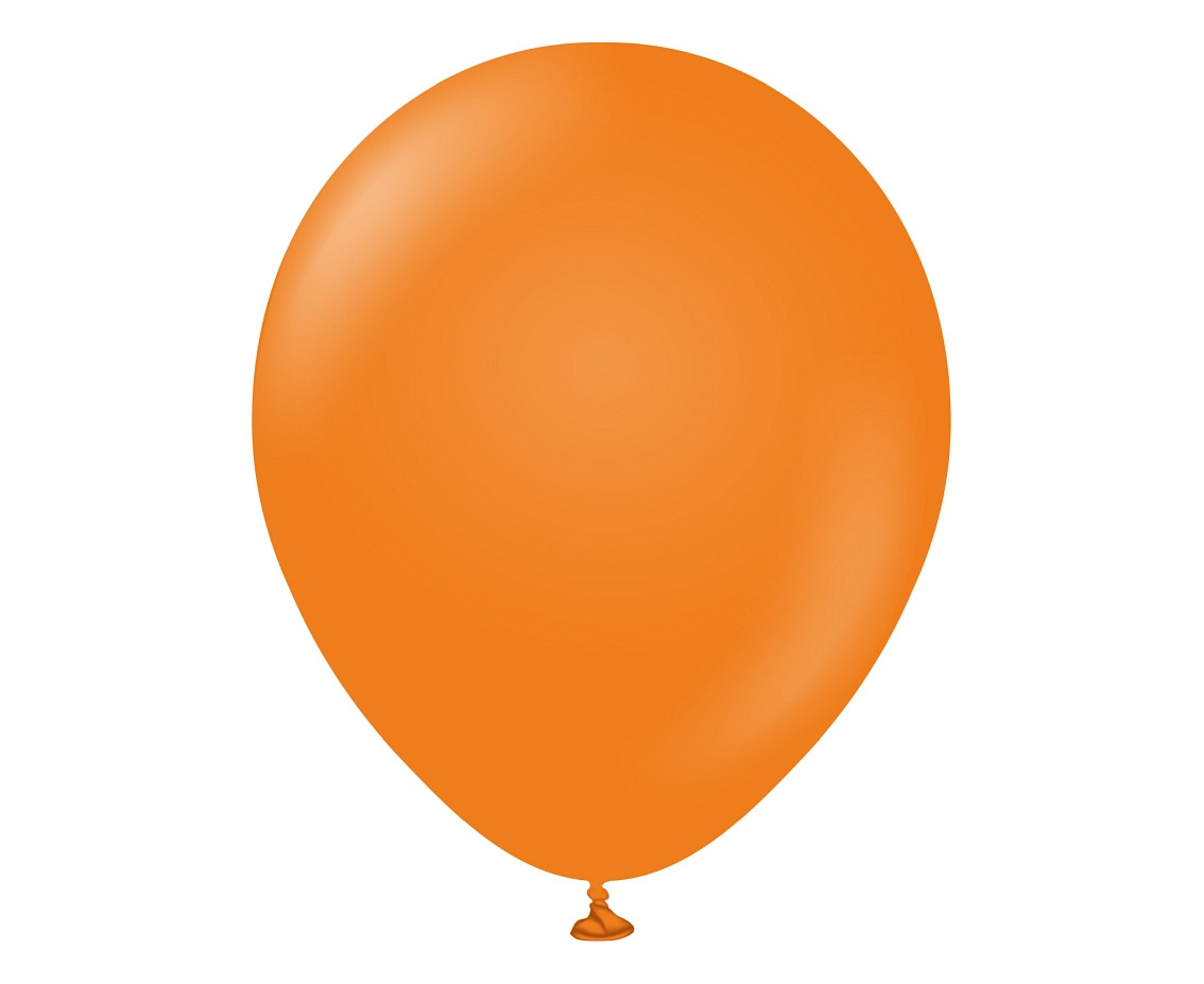Balloons B&C 12", pastel orange, 10pcs