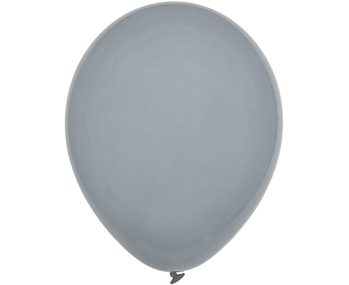 Balloons B&C 12", pastel grey, new color, 10pcs