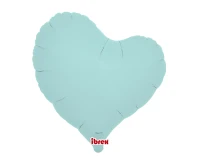 Ibrex helium balloon, Sweet Heart 14", Pastel Blue, 5 pcs.