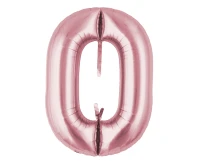 Ibrex Chain helium balloon, Link 29"x21", Metallic Light Pink, 5 pcs. EOL