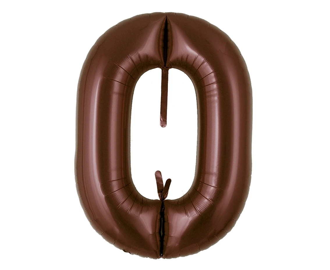 Ibrex Chain helium balloon, Link 29"x21", Metallic Brown, 5 pcs. EOL
