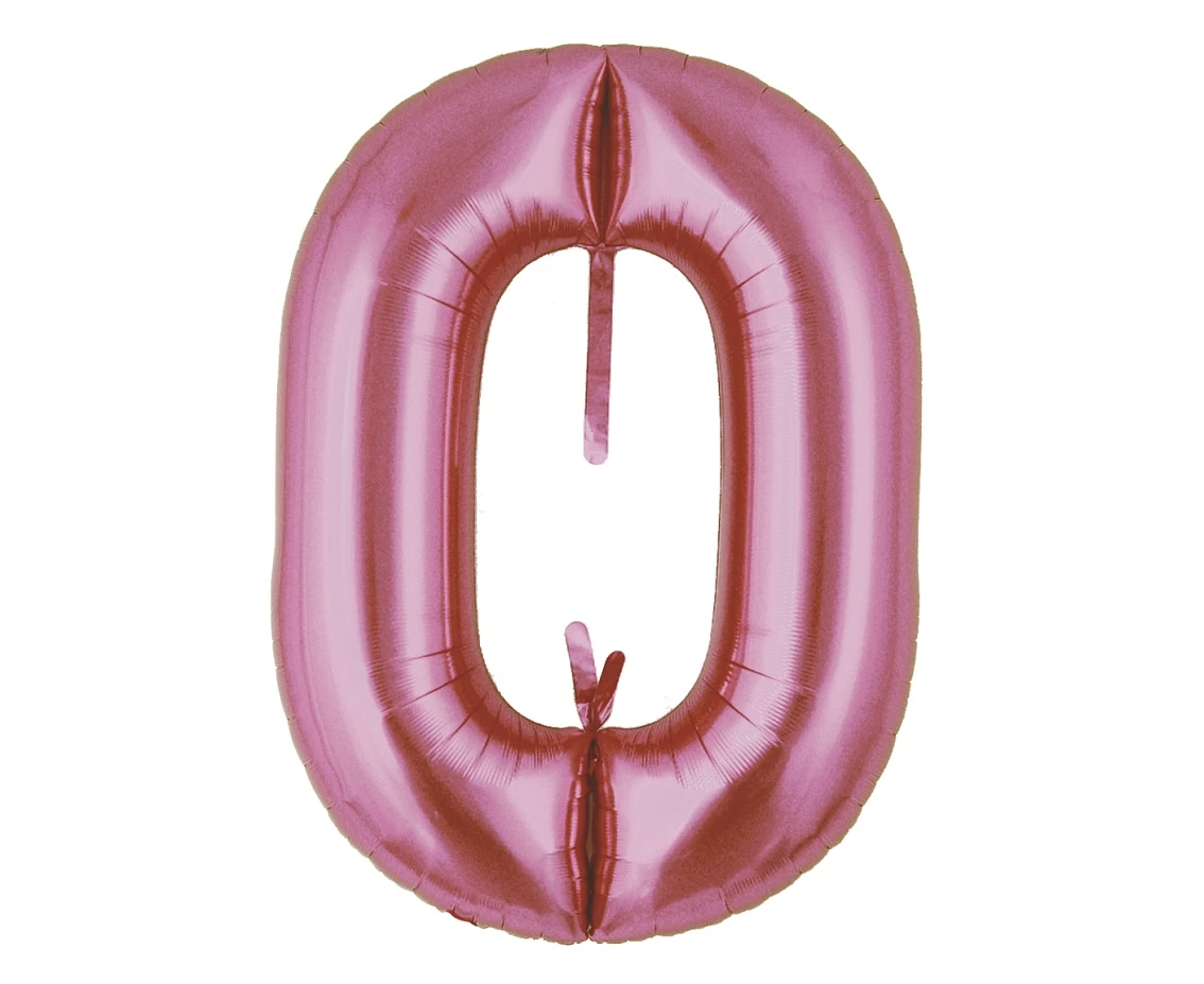 Ibrex Chain helium balloon, Link 29"x21", Metallic Pink, 5 pcs. EOL