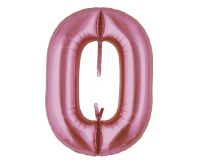 Ibrex Chain helium balloon, Link 29"x21", Metallic Pink, 5 pcs. EOL