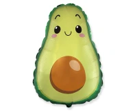 Foil balloon 24" FX - Avocado KK,  unpacked (flat) EOL