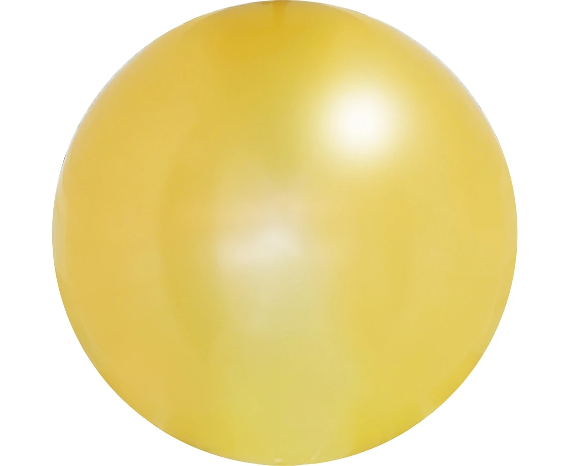 Crystal balloon, gold, 18" EOL