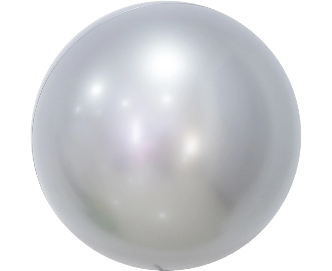 Crystal balloon, charcoal grey, 18" EOL