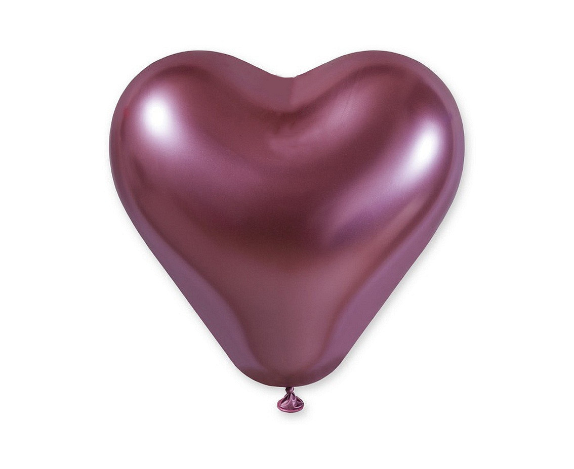 Balloons Gemar 12", CRB shiny pink, 25pcs