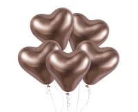 Balloons Gemar 12", CRB shiny rose gold, 25pcs EOL