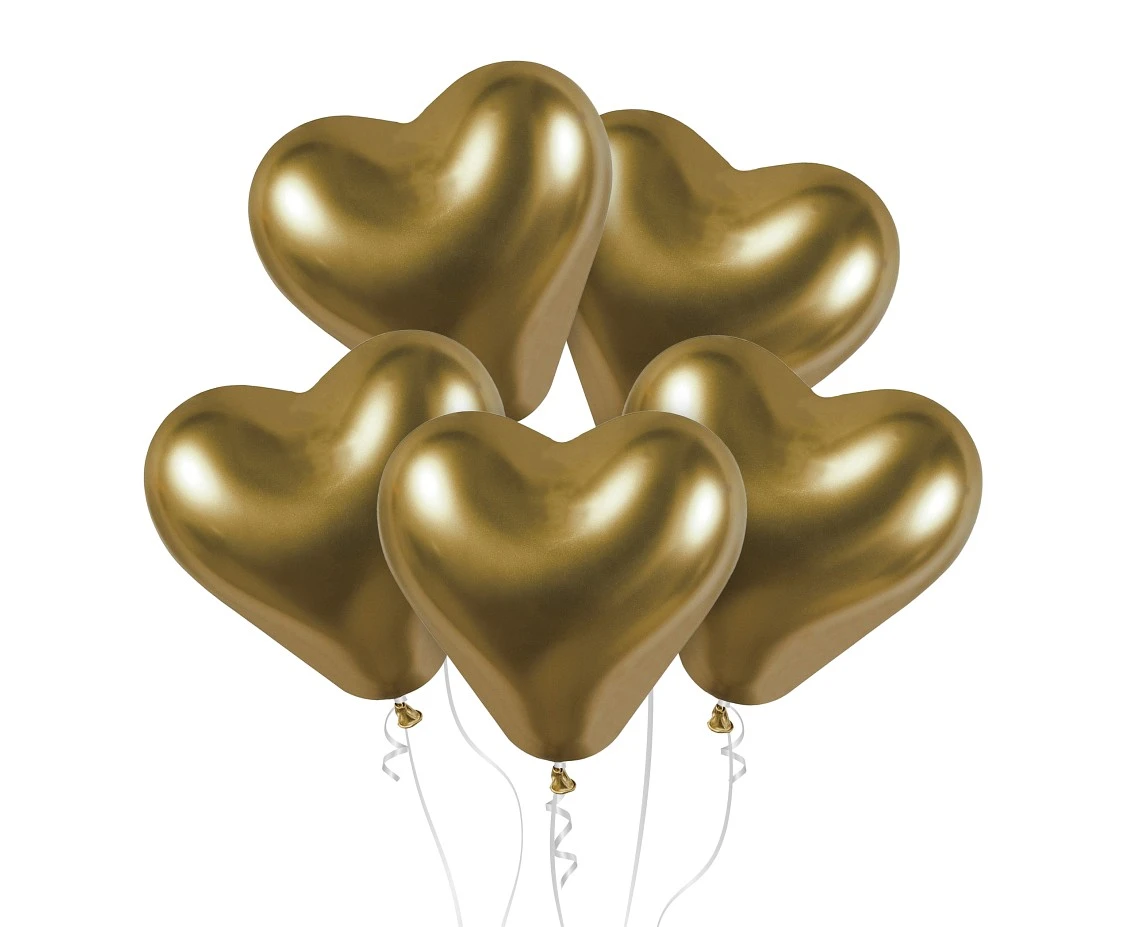 Balloons Gemar 12", CRB shiny gold, 25pcs