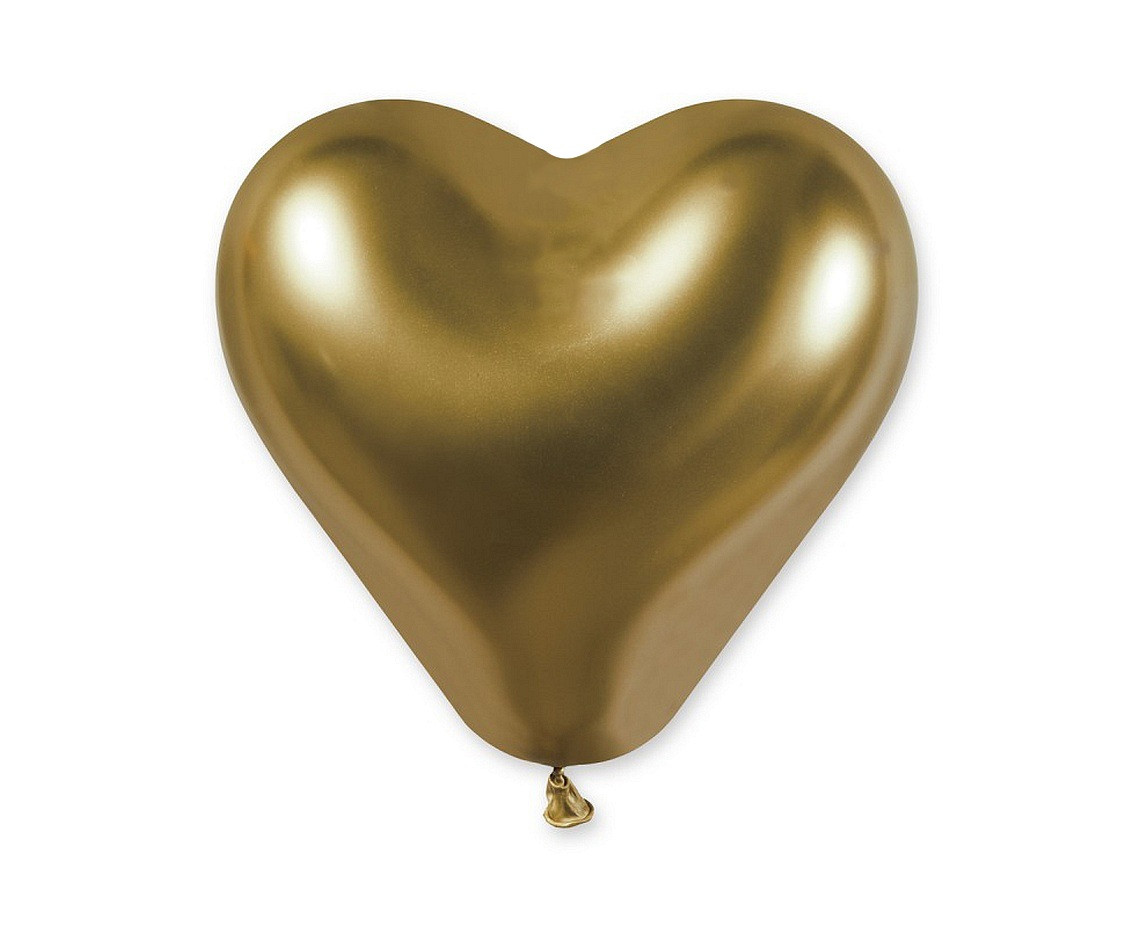 Balloons Gemar 12", CRB shiny gold, 25pcs