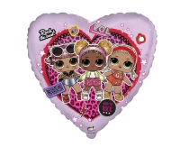 Foil balloon 18" FX LOL Rock, packed EOL