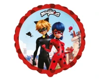 Foil balloon 18" FX Miraculous Street (RND), packed