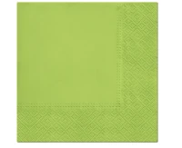 PAW Paper napkins PAW, Anise Green, solid colour, 33 x 33 cm / 20 pcs.