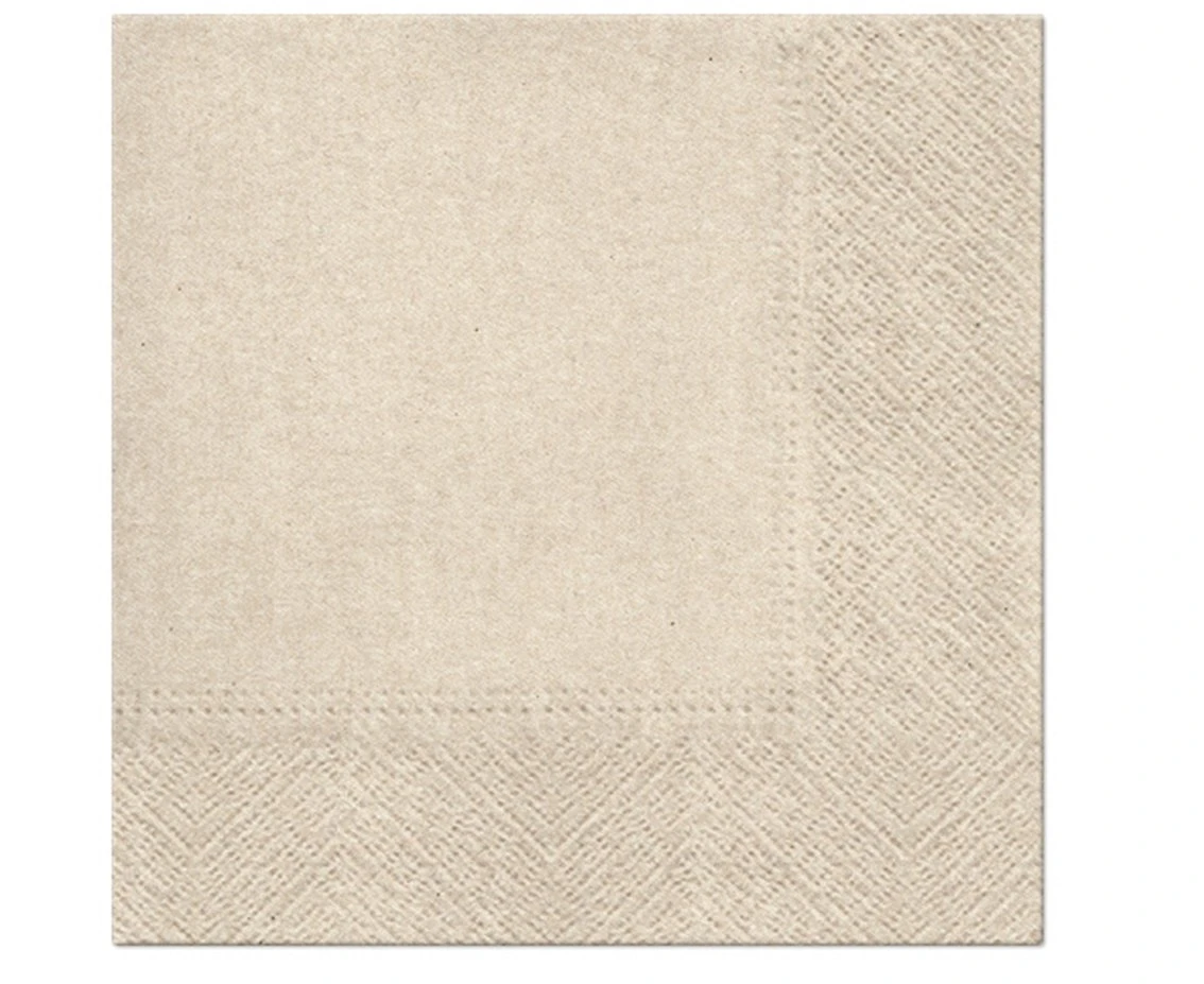 PAW Paper napkins PAW, We Care Unicolor Craft, solid colour, 33 x 33 cm / 20 pcs.