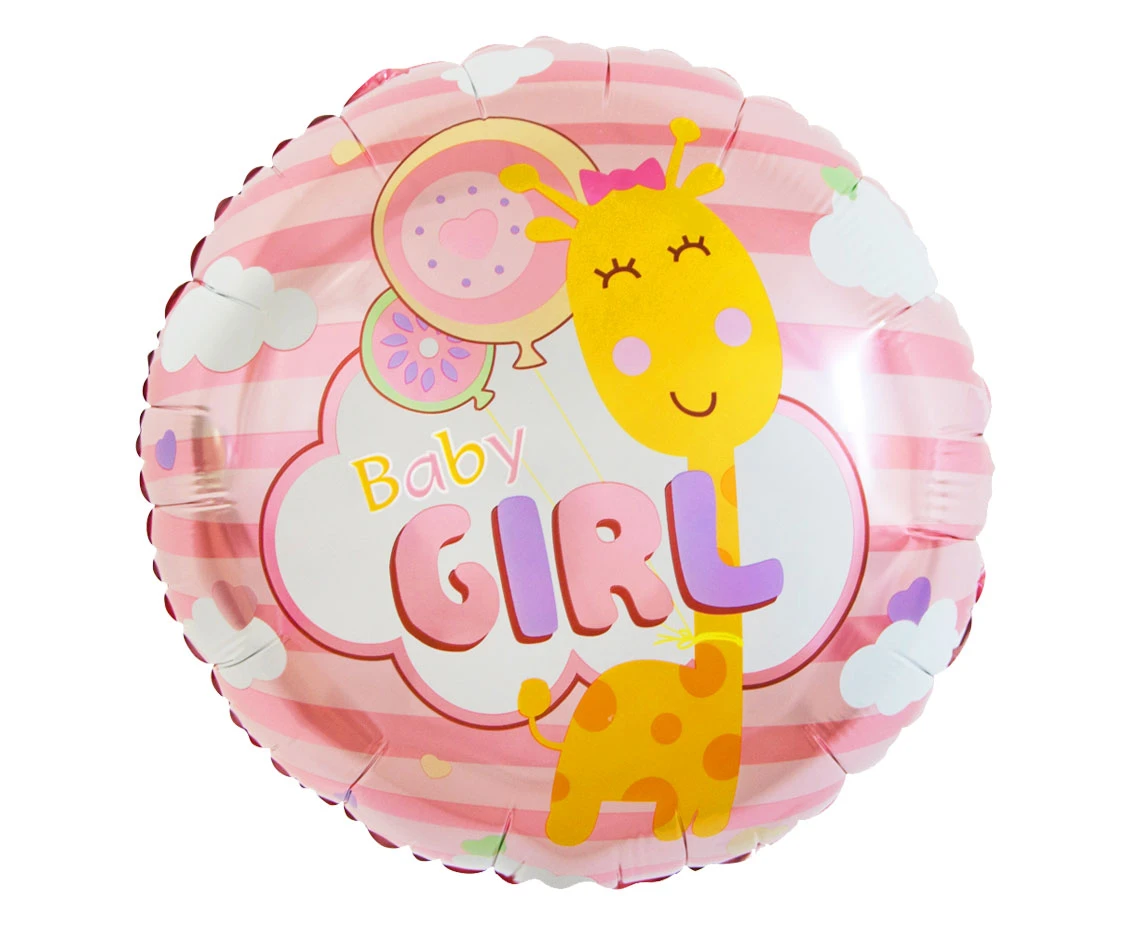 Foil balloon Baby Girl, 18"