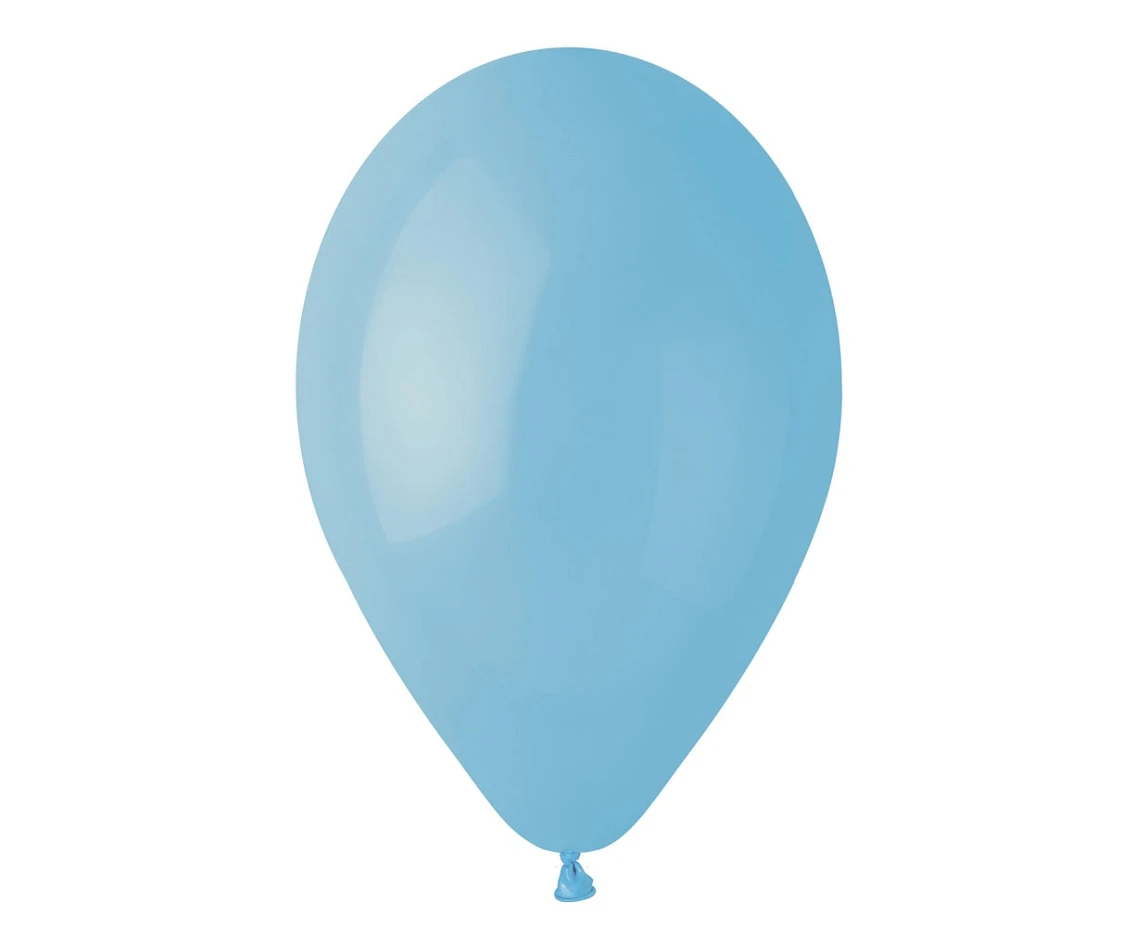 Balloons Gemar 10", pastel macaron baby blue macaron, 500pcs