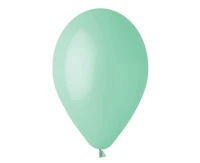 Balloons Gemar 10", pastel mint green macaron, 500pcs