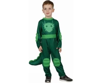 Green Super Hero role-play set (overall, belt), size 98-104 cm