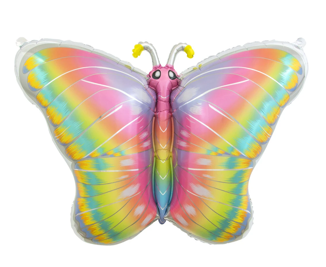 Foil balloon Pastel Butterfly, 64 x 53 cm
