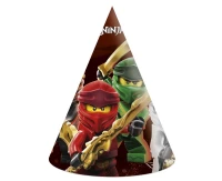 Paper hats Lego Ninjago, 6 pcs EOL