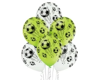 Balloons Belbal 12", D11, football, 6pcs