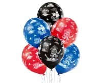 Balloons Belbal 12", D11, pirate, 6pcs