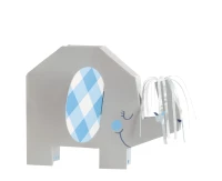Table paper decoration Floral Elephant, blue EOL