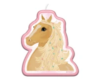 Character Candle Beautiful Horses EOL