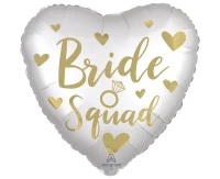 Standard Satin Bride Squad Foil Balloon S40 Packaged EOL