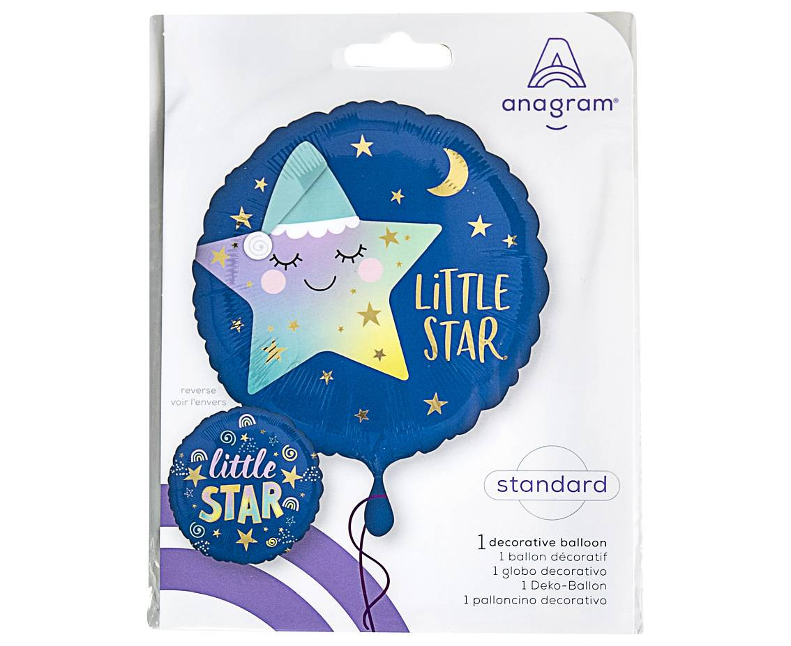 Standard Sleepy Little One Foil Balloon S40 Packaged EOL