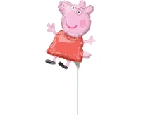 Mini Shape Peppa Pig Foil Balloon A30 Bulk EOL