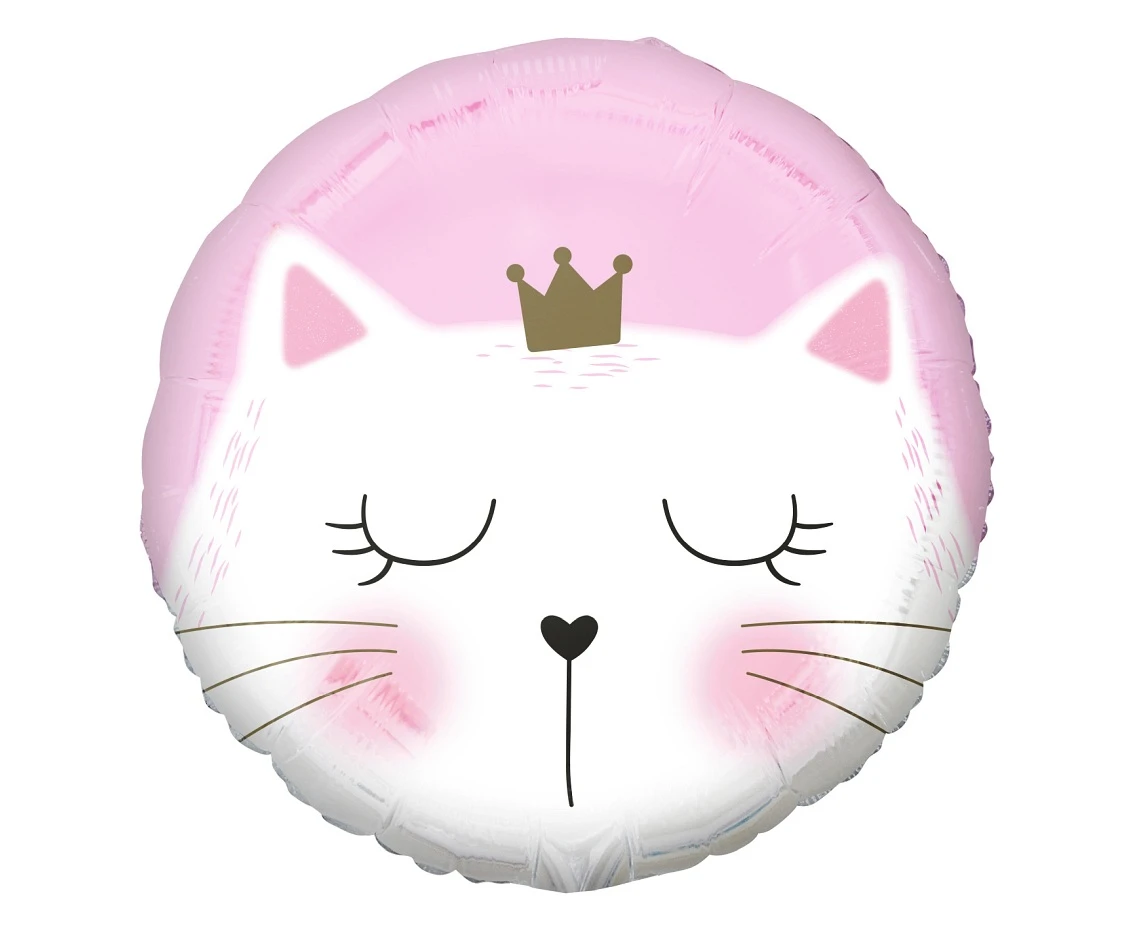 Foil balloon Cat, 45 cm