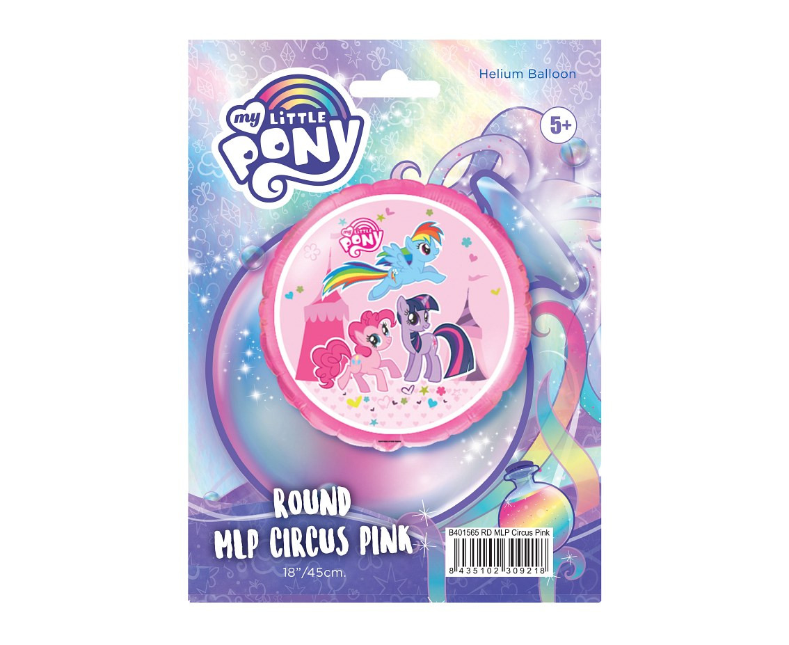 Foil balloon 18" FX Little Pony (RND), packed EOL