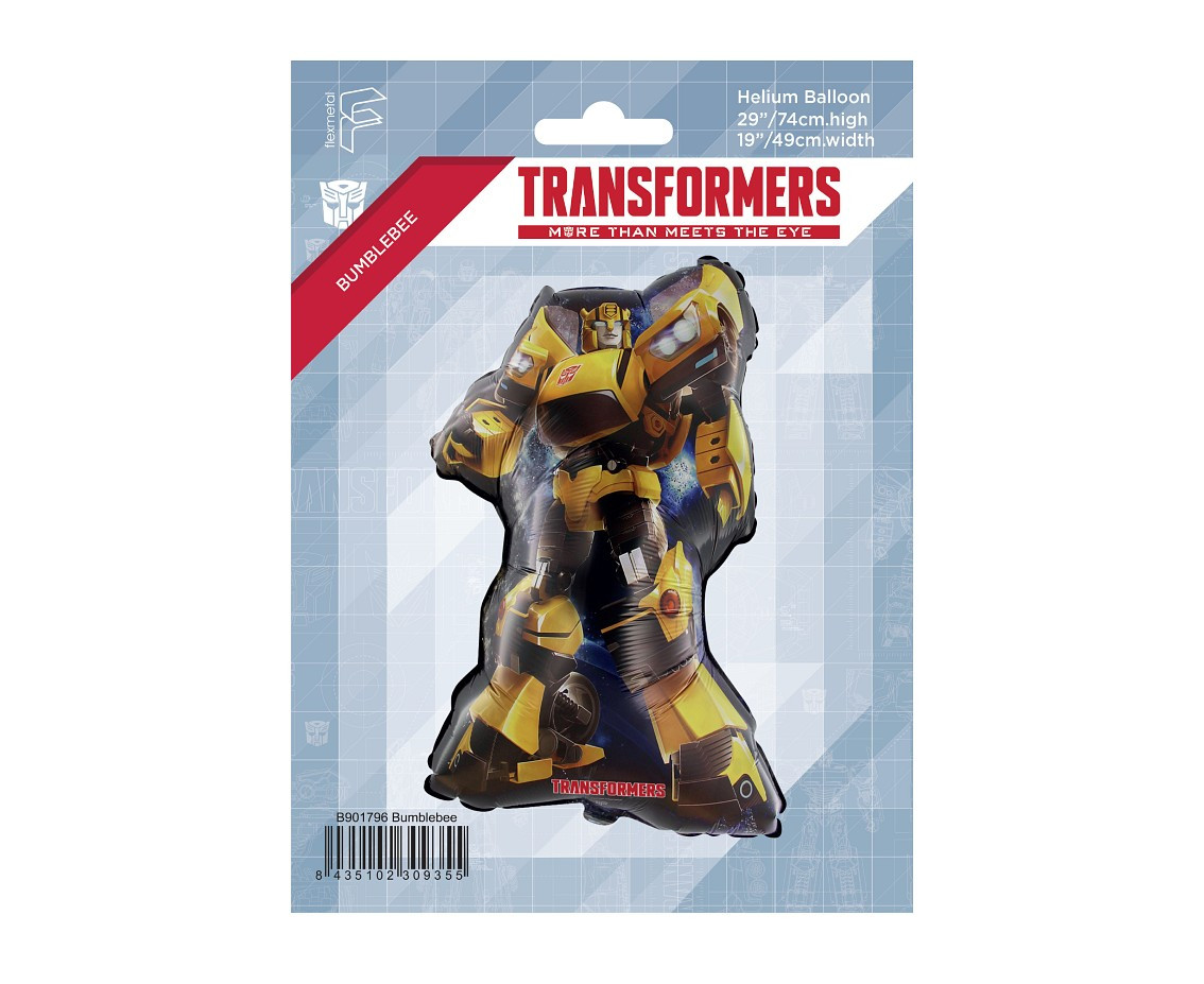 Foil balloon 24" FX Transformers - Bumblebee, packed EOL