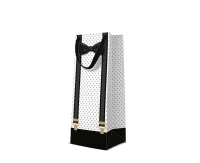 PAW wine gift bag Elegant Man, 12 x 37 x 10 cm