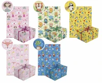 PAW wrapping paper Neutral 7, assorted, 70 x 200 cm EOL