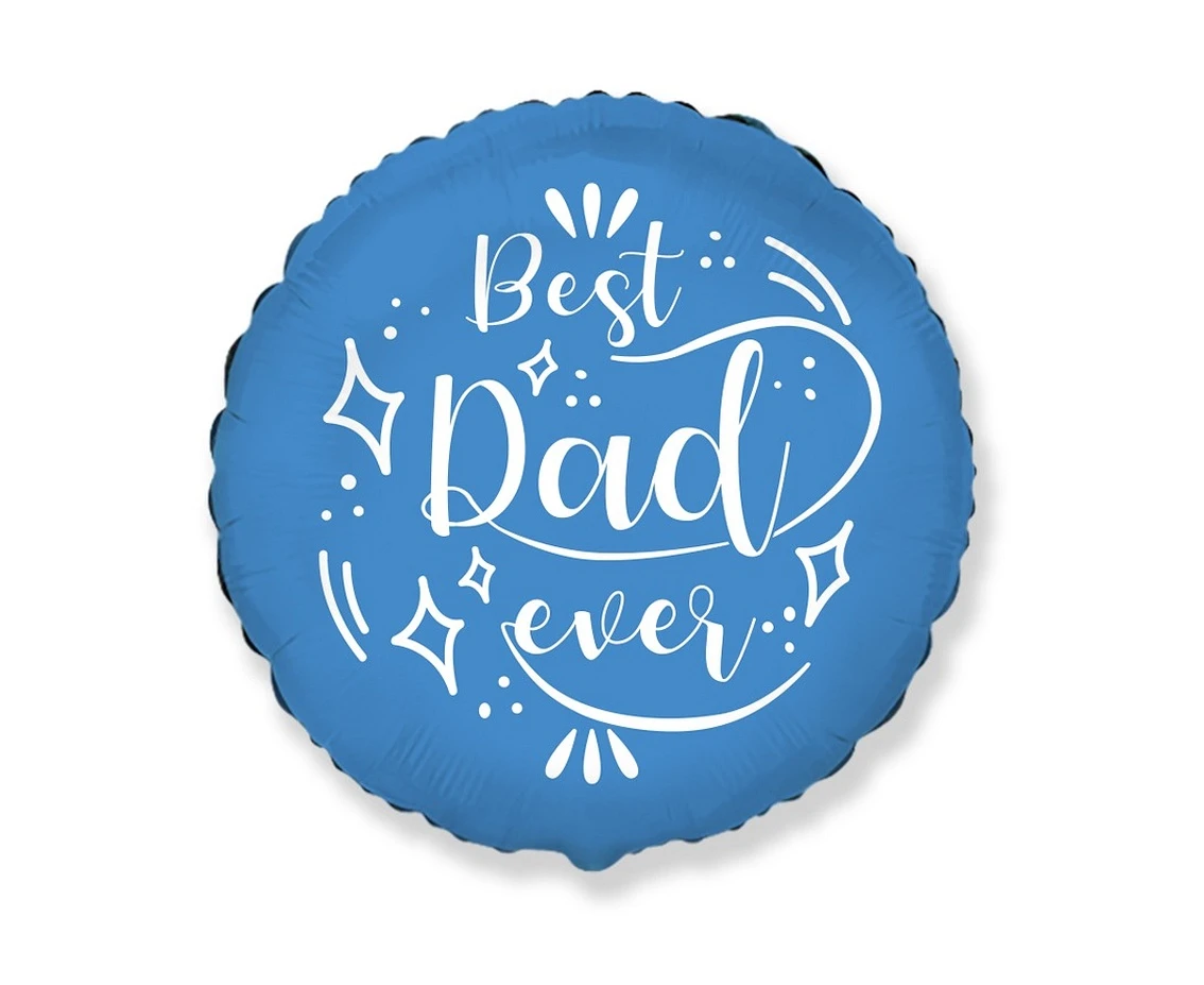 Foil balloon 18" FX Best Dad EOL