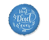 Foil balloon 18" FX Best Dad EOL