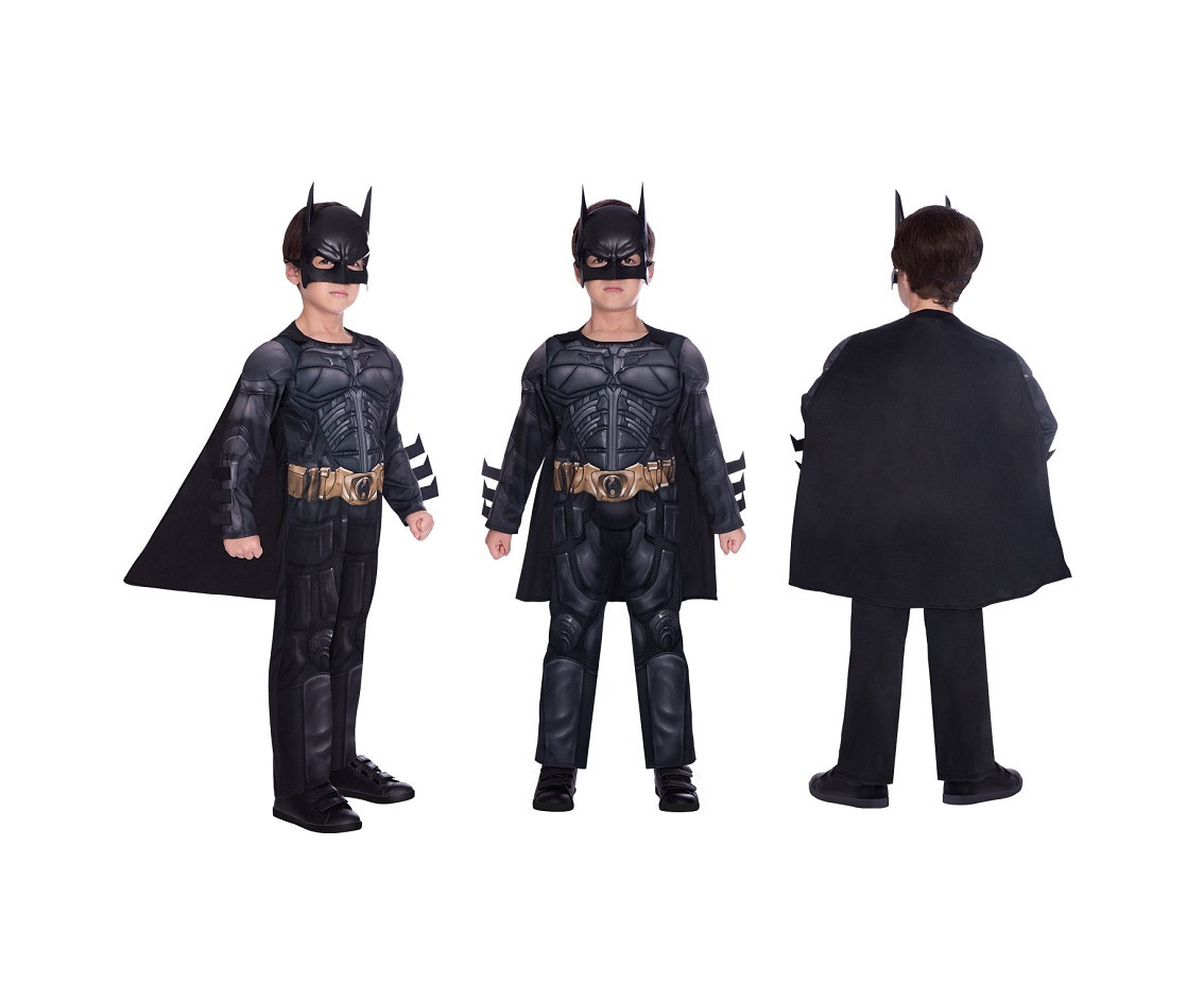 Batman Dark Knight role-play costume, size 6-8 years EOL