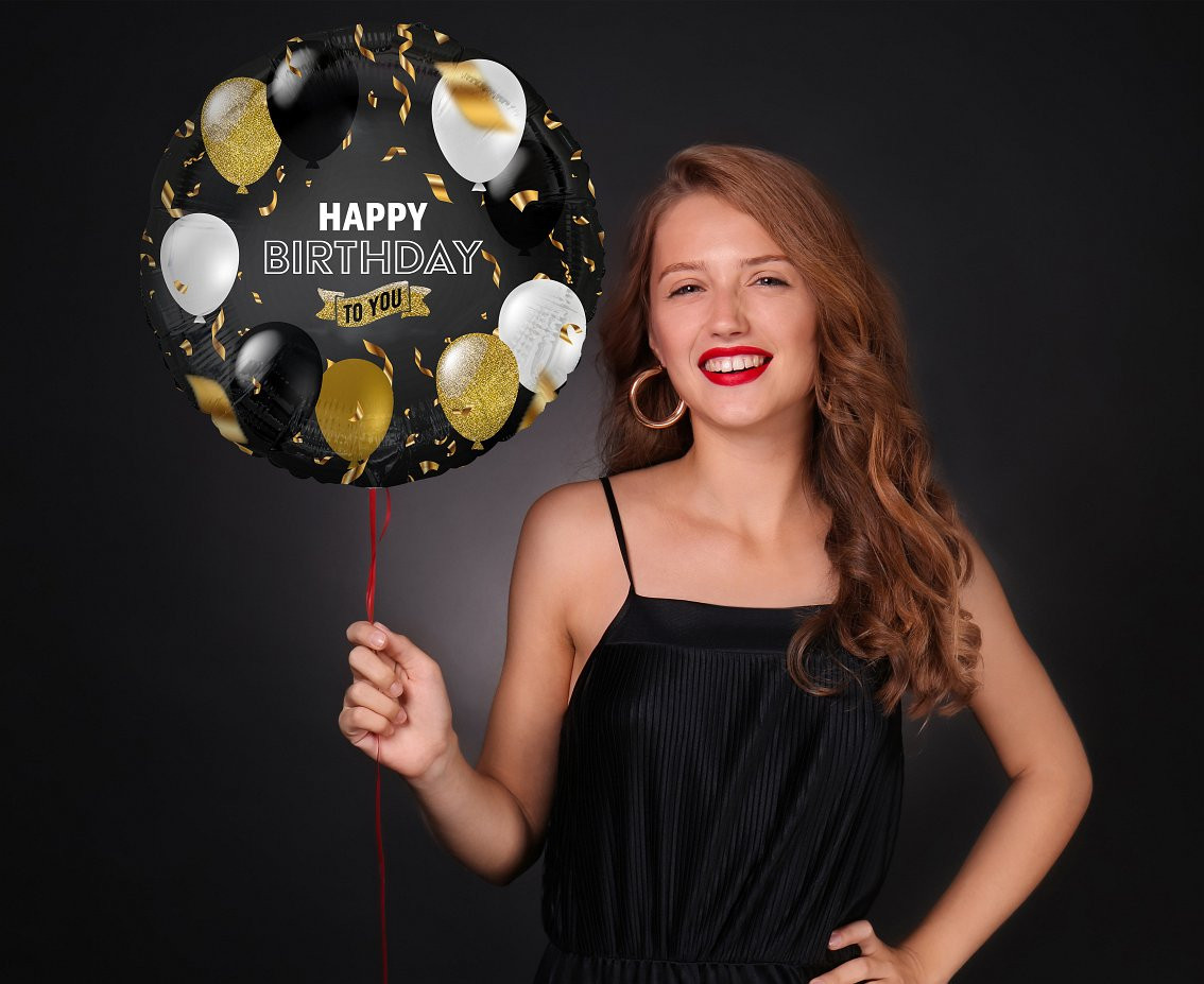 Foil balloon Happy Birthday To You, 18"