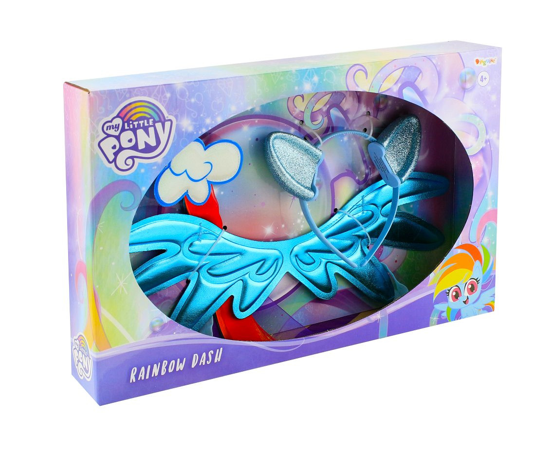 Zestaw akcesoria Rainbow Dash - My Little Pony (licencja), rozm. un. / dziecięcy