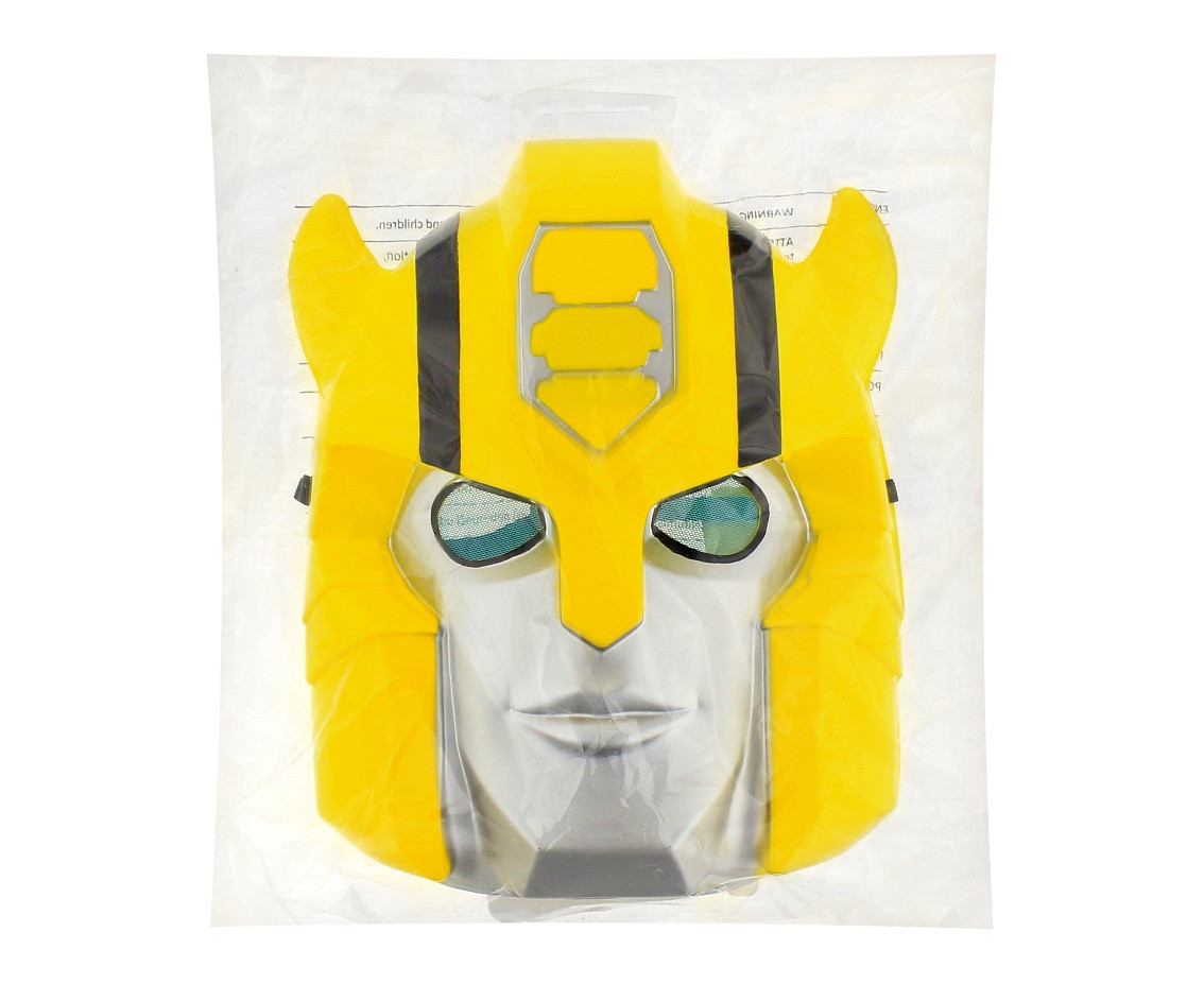Bumblebee mask - Transformers (licensed), one size / child