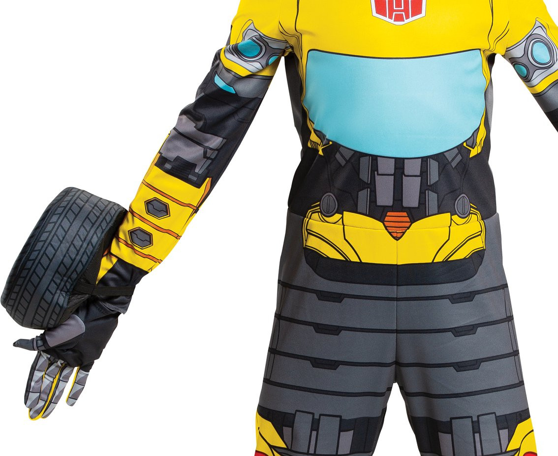 Bumblebee converting role-play costume - Transformers (licensed), size S (4-6 yrs)